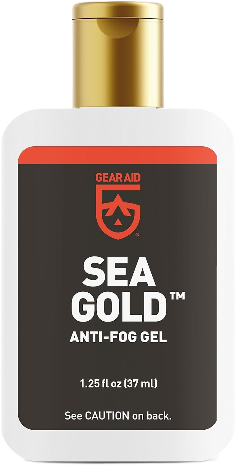 Sea Gold Anti-fog Gel Coating for SCUBA Masks, 1.25 fl oz, Clear (40851)
